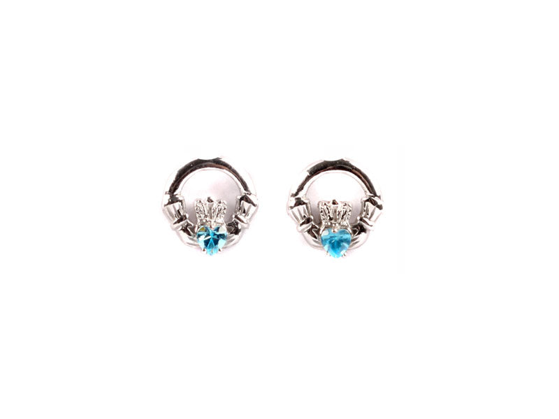 Claddagh Kids BirthStone Earring