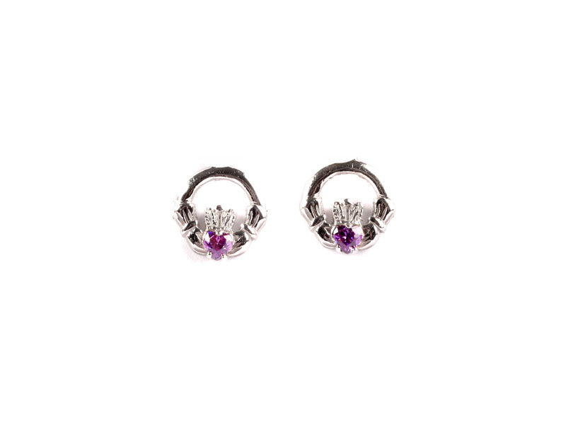 Claddagh Kids BirthStone Earring