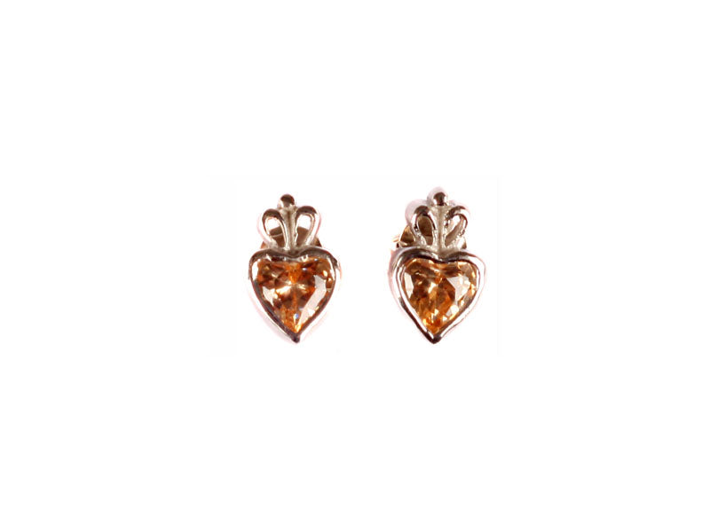 Claddagh BirthStone Earring