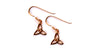 Rose Gold Trinity Knot Earring