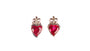 Claddagh BirthStone Earring