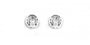 Claddagh Earrings with Plain Silver