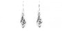 Celtic Earrings with Plain Silver