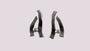 A White Cubic Zirconia Earring