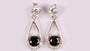 Black Cubic Zirconia Earring