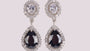 Black Cubic Zirconia Earring