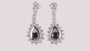 Black Cubic Zirconia Earring
