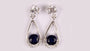 Sapphire Cubic Zirconic  Earring