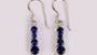 Sapphire Cubic Zirconic  Earring