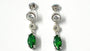 Emerald Cubic Zirconia Earring