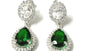 Emerald Cubic Zirconia Earring