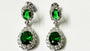 Emerald Cubic Zirconia Earring