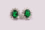 Emerald Cubic Zirconia Earring