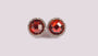 Garnet Cubic Zirconia Earring