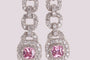 Pink Cubic Zirconia Earring