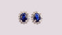 Sapphire Cubic Zirconic  Earring