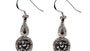 A White Cubic Zirconia Earring