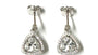A White Cubic Zirconia Earring.
