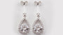 A White Cubic Zirconia Earring