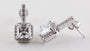 A White Cubic Zirconia Earring