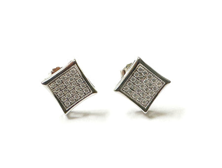 A White Cubic Zirconia Pendant.