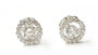A White Cubic Zirconia Dancing Stone Earring