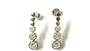White Cubic Zirconia Earring.