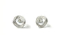 A White Cubic Zirconia Earring
