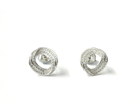 A White Cubic Zirconia Pendant