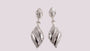 A White Cubic Zirconia Earring