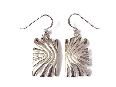 A Silver Drop Earring