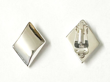 Simply Silver Clip On Earrings