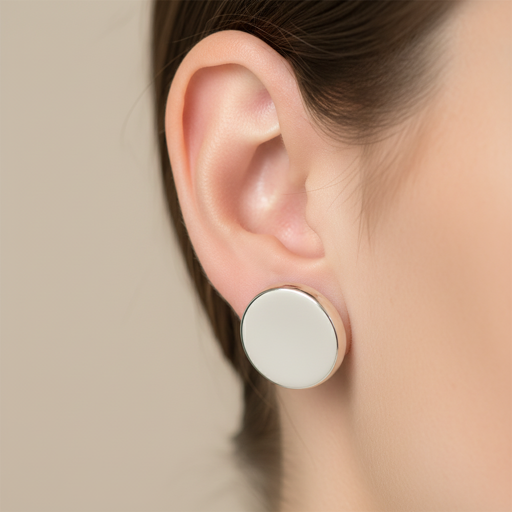Simply Silver Clip On Earrings