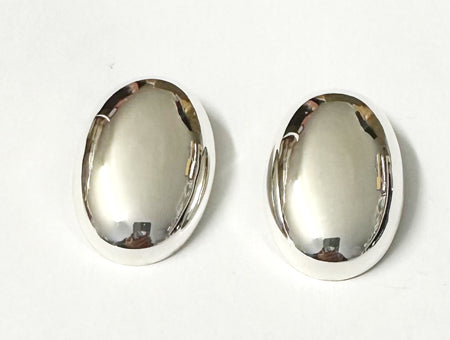 Simply Silver Clip On Earrings