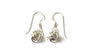 A Silver 8mm Drop Earring