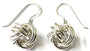 A Silver 12mm Drop Earring