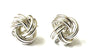 A Silver 12mm Stud Earring