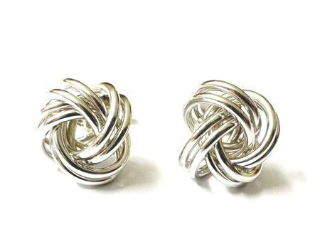 A Silver 12mm Stud Earring