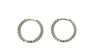 A Silver 20mm Hoop Earring