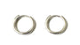 A Silver 12mm Hoop Earring