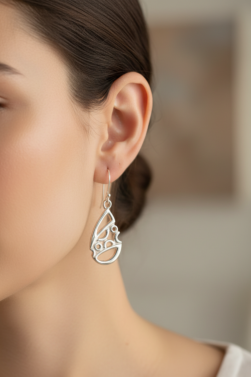 Simply Silver Earring