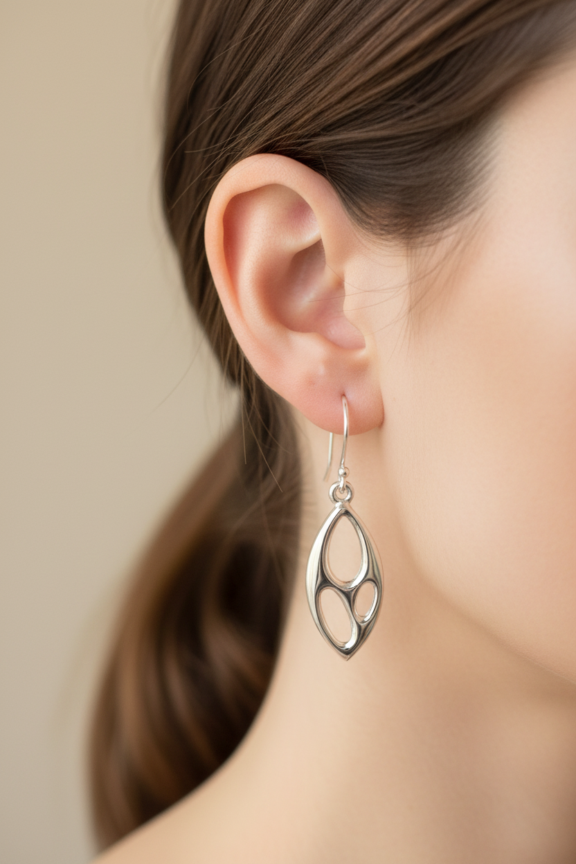Simply Silver Earring