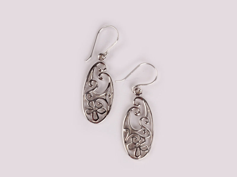 Simply Silver Earring
