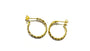 Yellow Gold Plated Sleeper Earrings