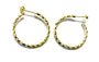 Yellow Gold Plated Sleeper Earrings