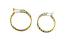 Yellow Gold Plated Sleeper Earrings