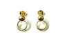 A Yellow Plated Silver Earring