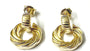 A Yellow Plated Silver Earring