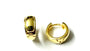 Gold Plated Silver Huggies Earring