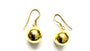 Yellow Gold Plated Drop Earrings